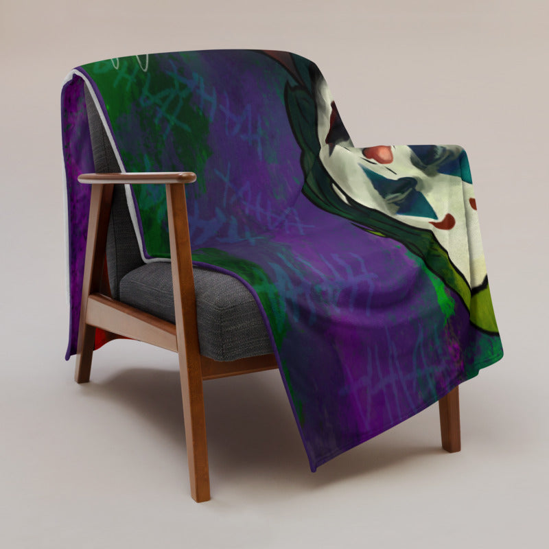 The Joker Throw Blanket
