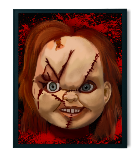 Chucky Digital Art Print