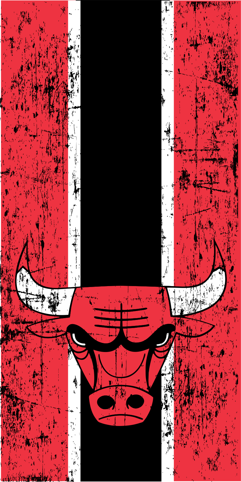 Bulls Cornhole Wrap Set