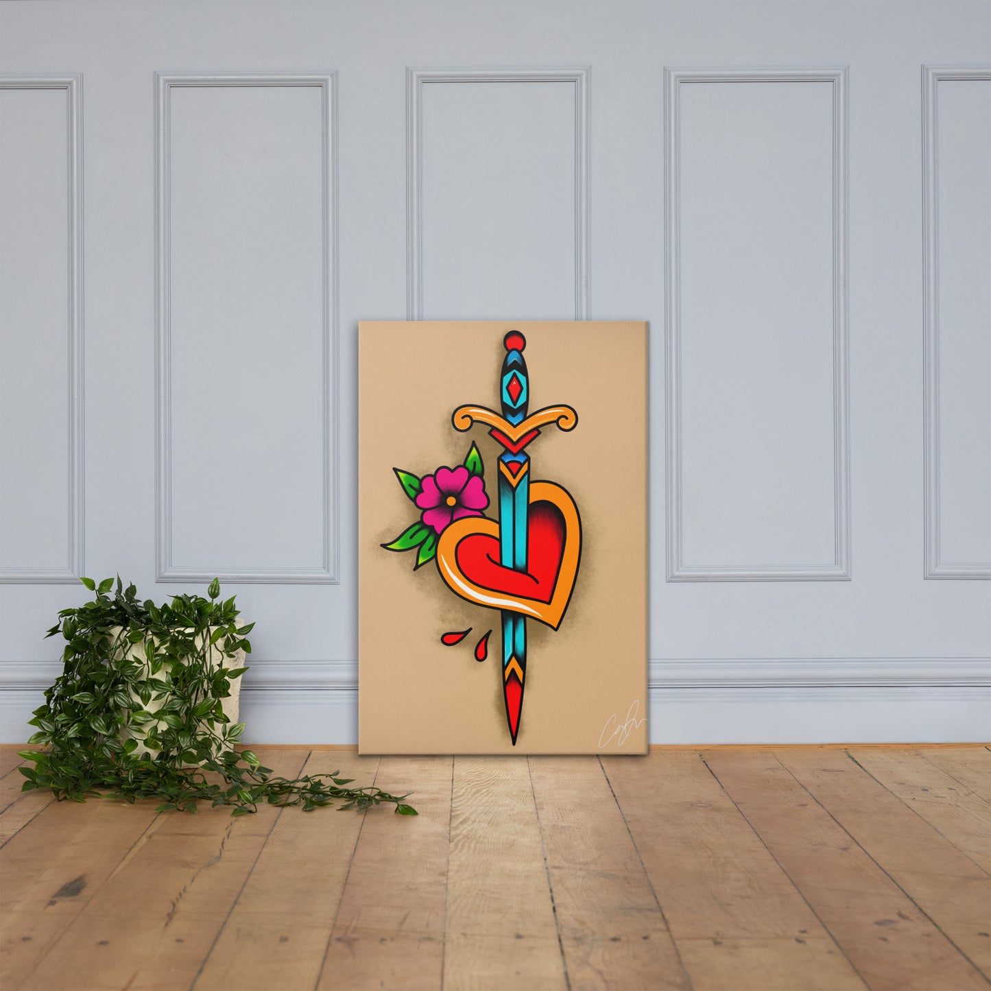 Heart Canvas