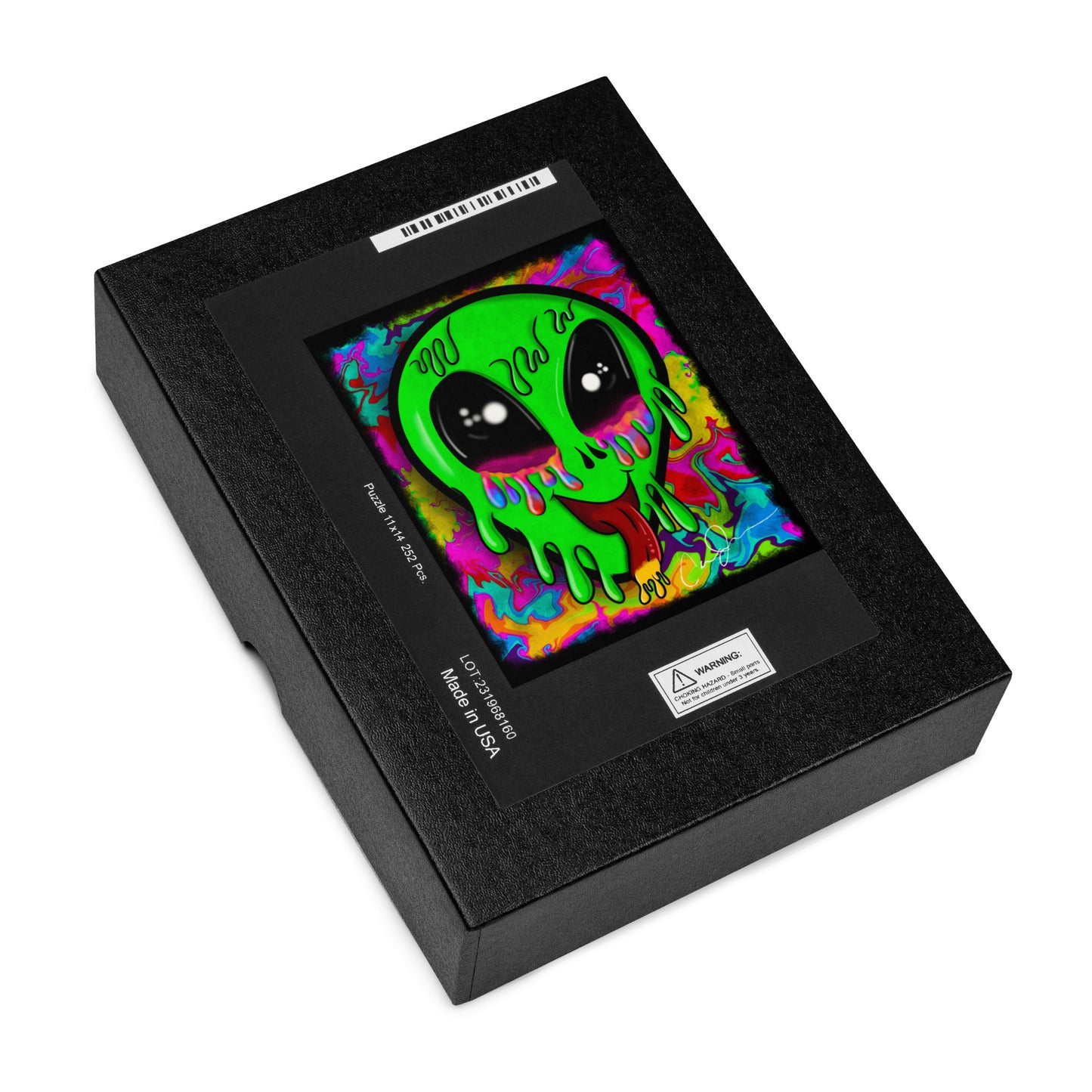 Trippy Alien Jigsaw puzzle
