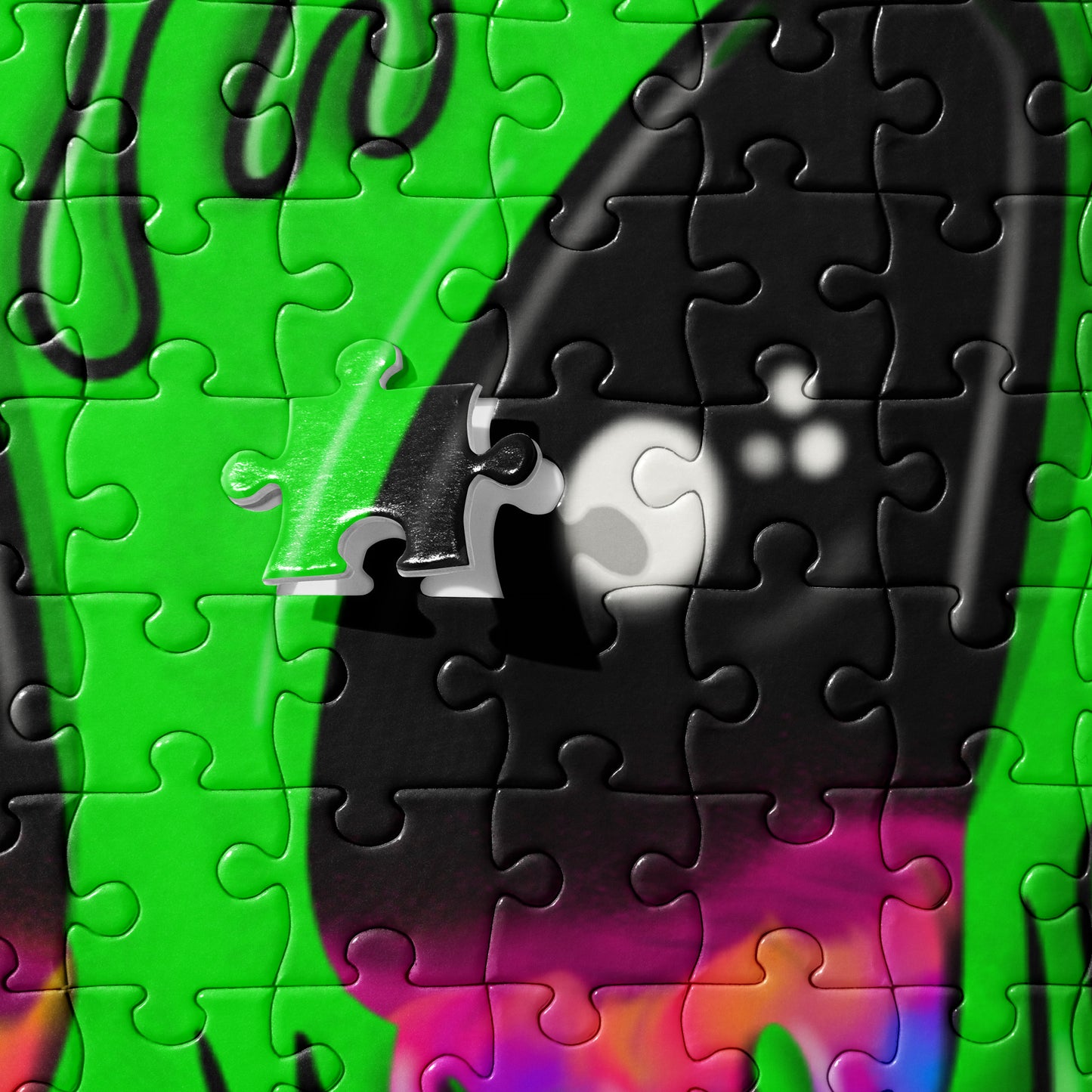 Trippy Alien Jigsaw puzzle