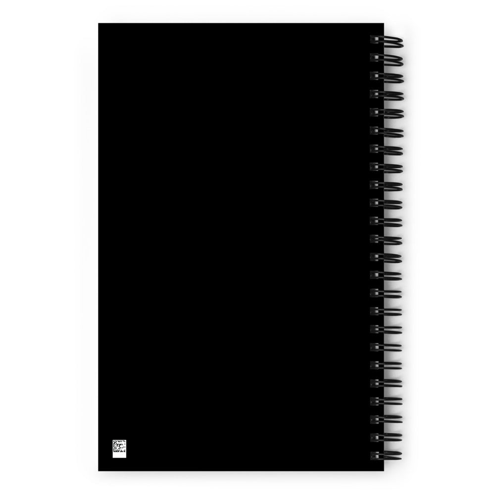 Chola Skull Spiral notebook