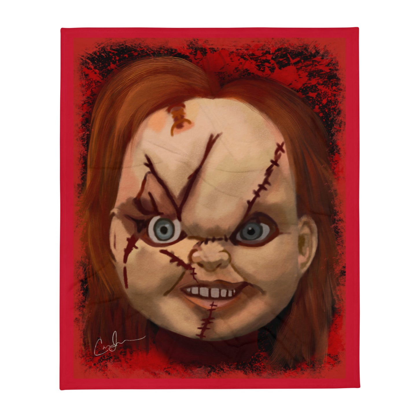 Chucky Throw Blanket