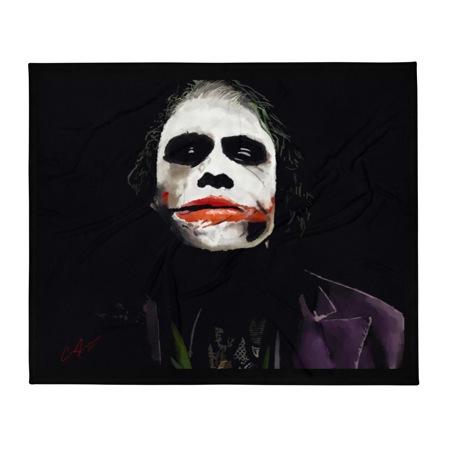 Joker Throw Blanket