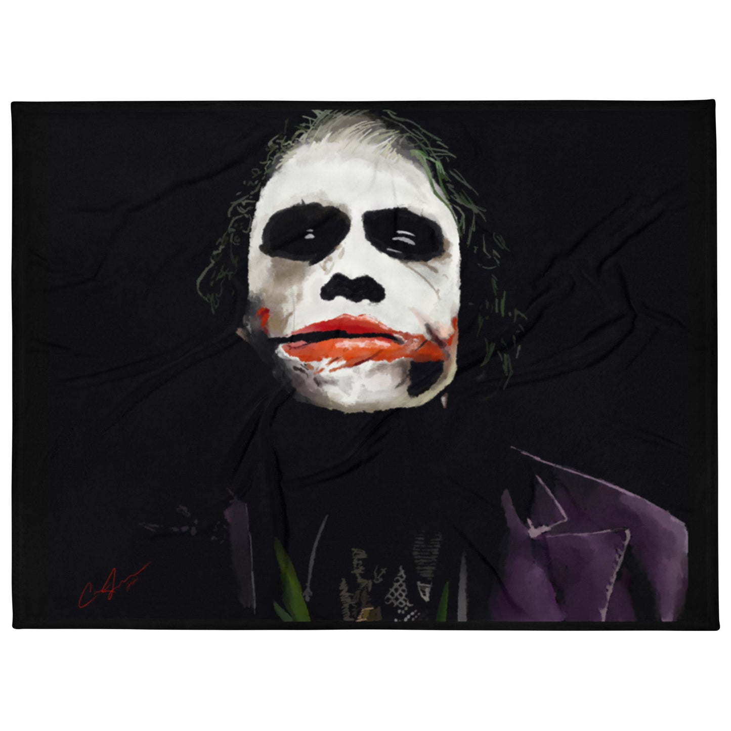 Joker Throw Blanket