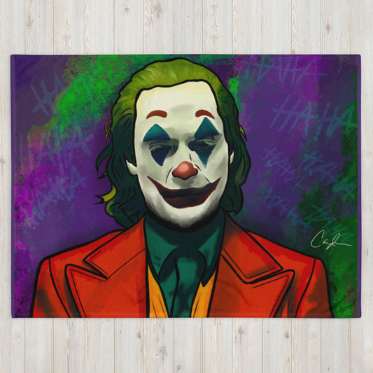 The Joker Throw Blanket