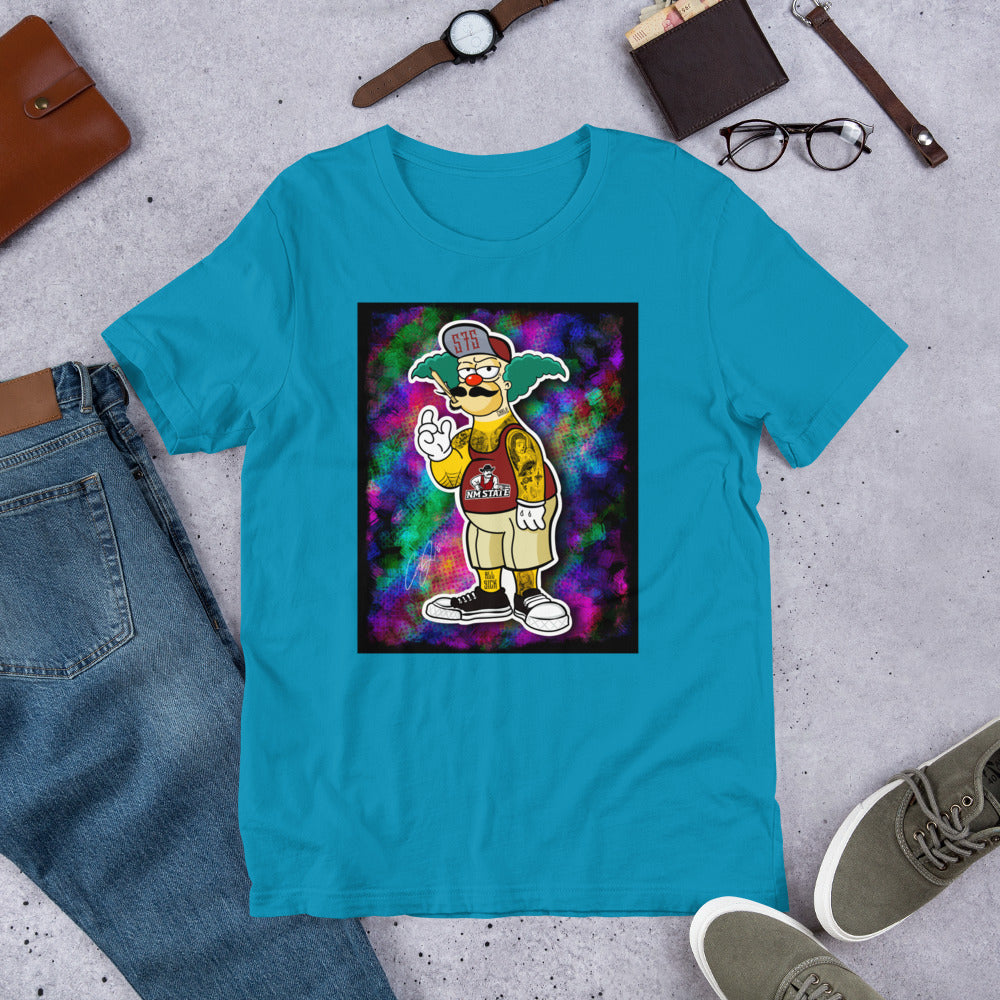Krusty the Clown Cholo Unisex t-shirt