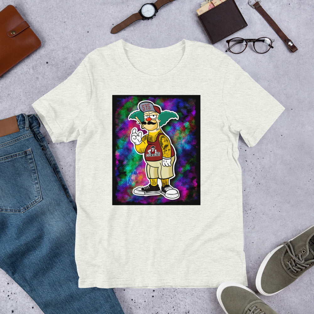 Krusty the Clown Cholo Unisex t-shirt