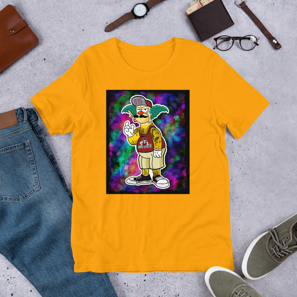 Krusty the Clown Cholo Unisex t-shirt