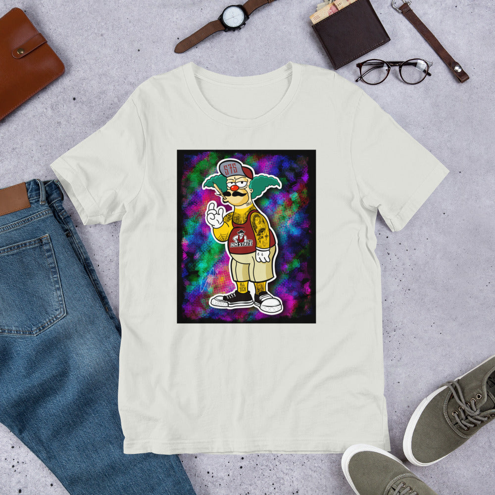 Krusty the Clown Cholo Unisex t-shirt