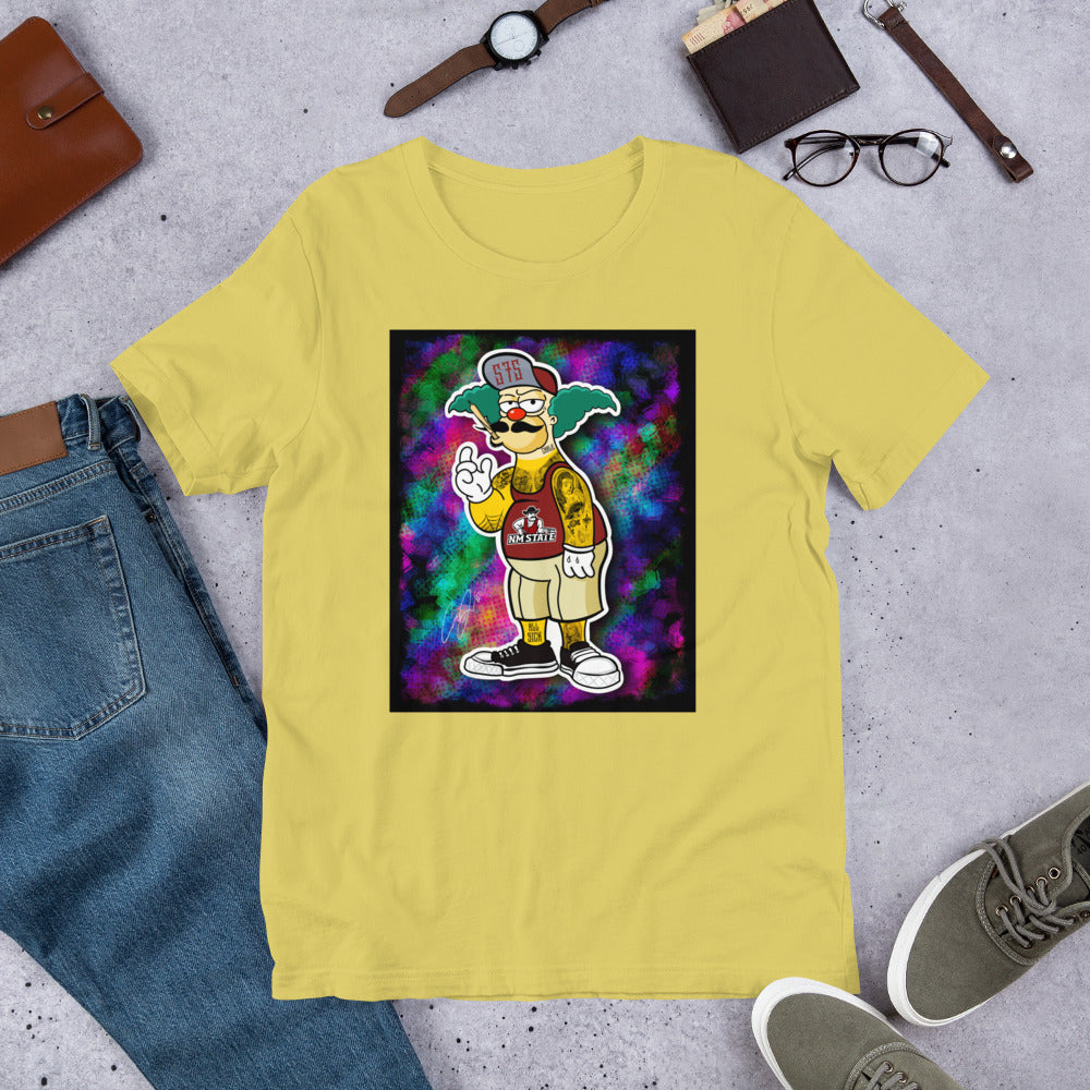 Krusty the Clown Cholo Unisex t-shirt