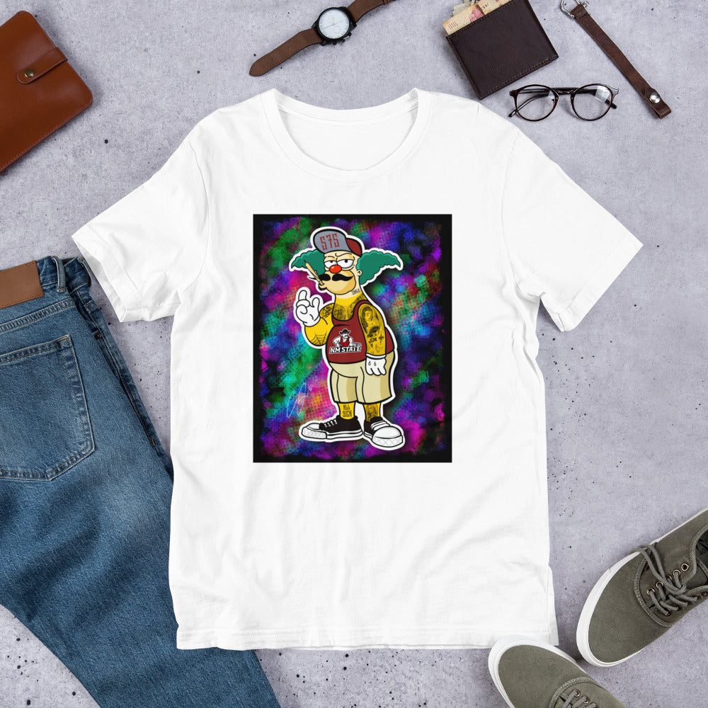 Krusty the Clown Cholo Unisex t-shirt