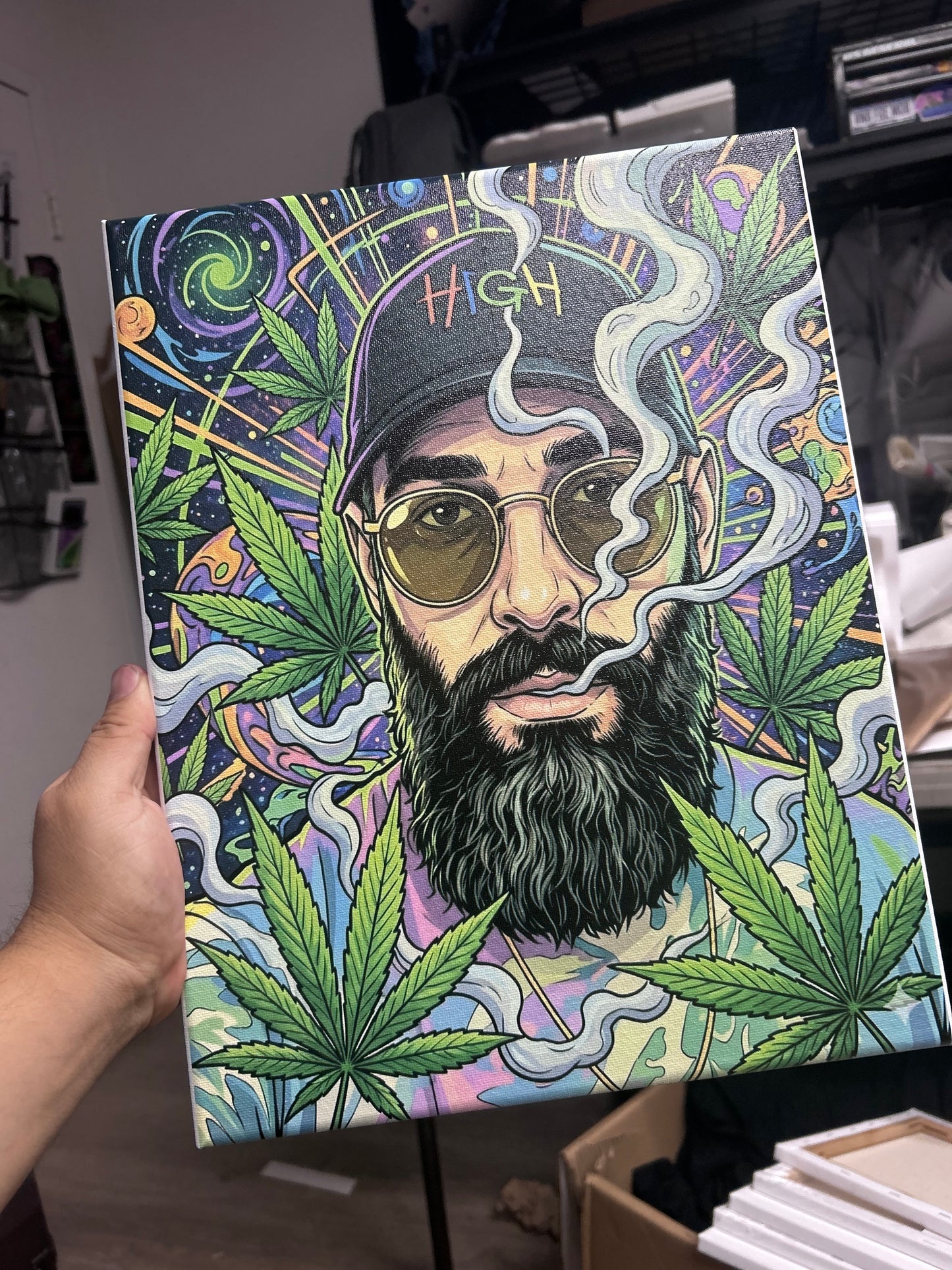 Custom UV Printed Canvas