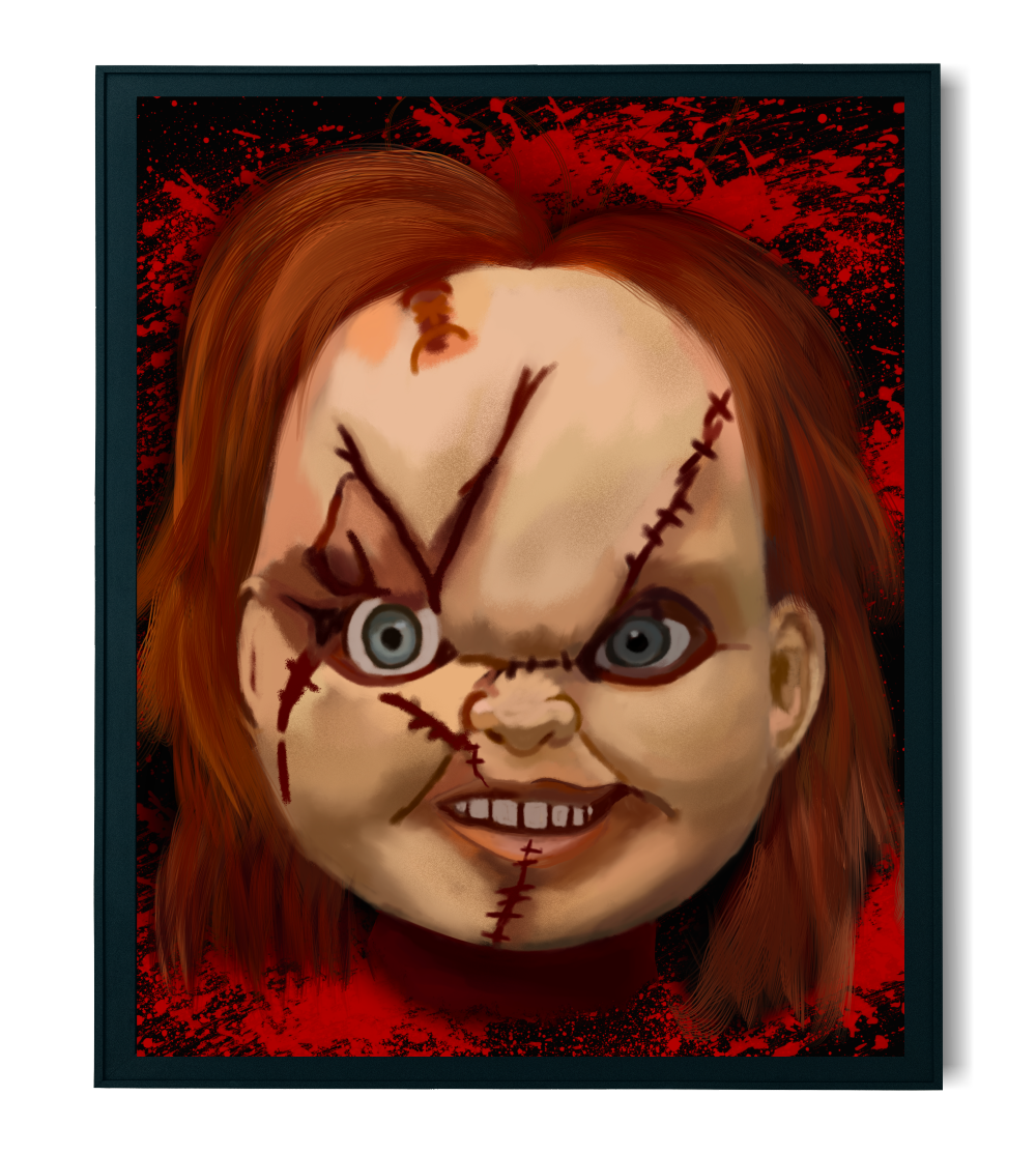 Chucky Digital Art Print