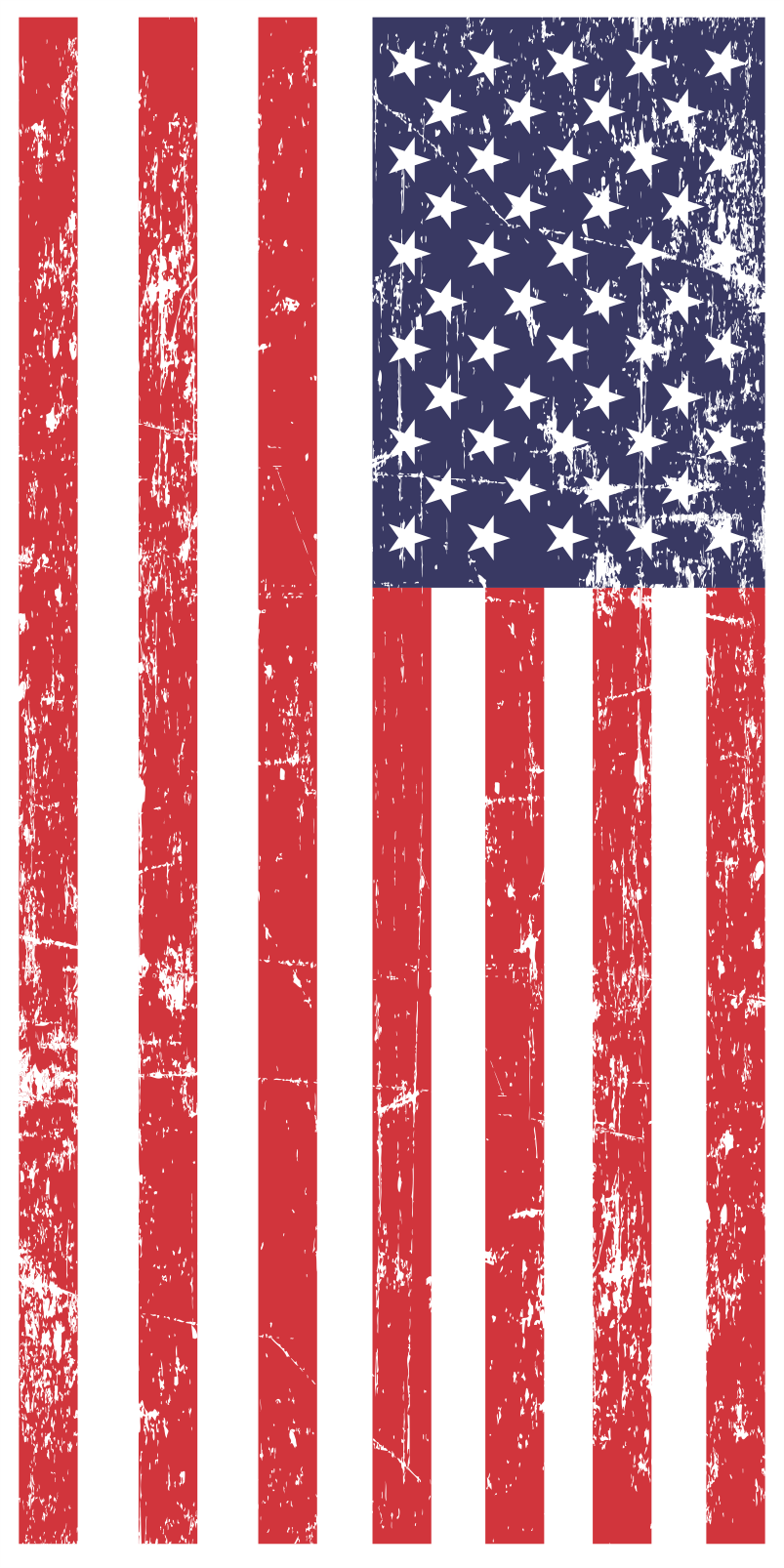 American Flag Cornhole Wrap