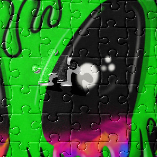 Trippy Alien Jigsaw puzzle