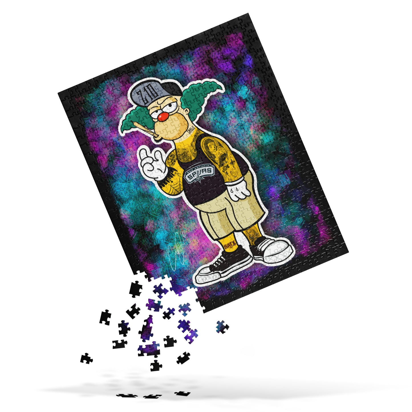 San Antonio Krusty The Klown Jigsaw puzzle