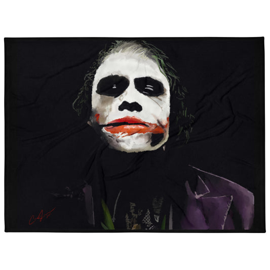 Joker Throw Blanket