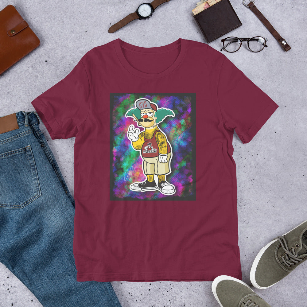 Krusty the Clown Cholo Unisex t-shirt